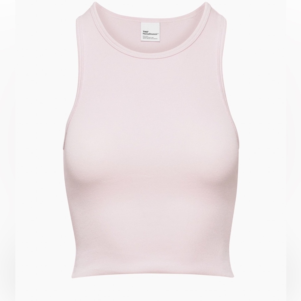 Aritzia HomeStretch Rib Crew Waist Tank NWT